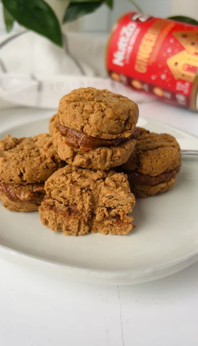 No Bake Gingerbread Nutter Butters