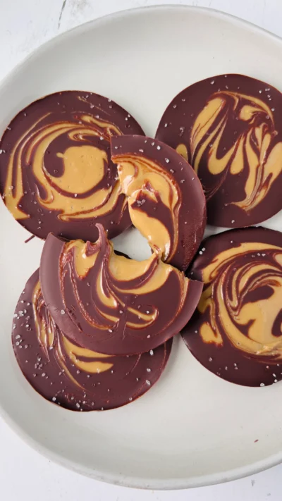 Chocolate Sunbutter Cup Coins
