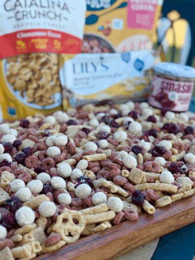 cherry cheesecake protein puppy chow