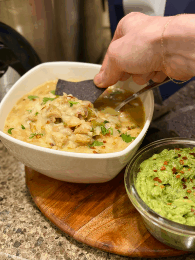 slow cooker white chicken chili
