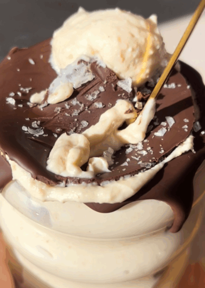 Chocolate Chip Cookie Dough Cheesecake Cup