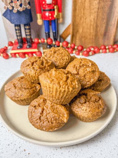 Pumpkin Spice Protein Muffins