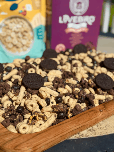 cookies & cream protein puppy chow