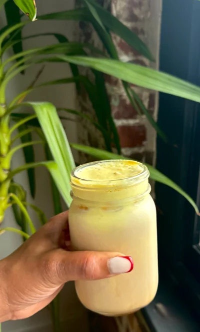 Orange earl grey tea