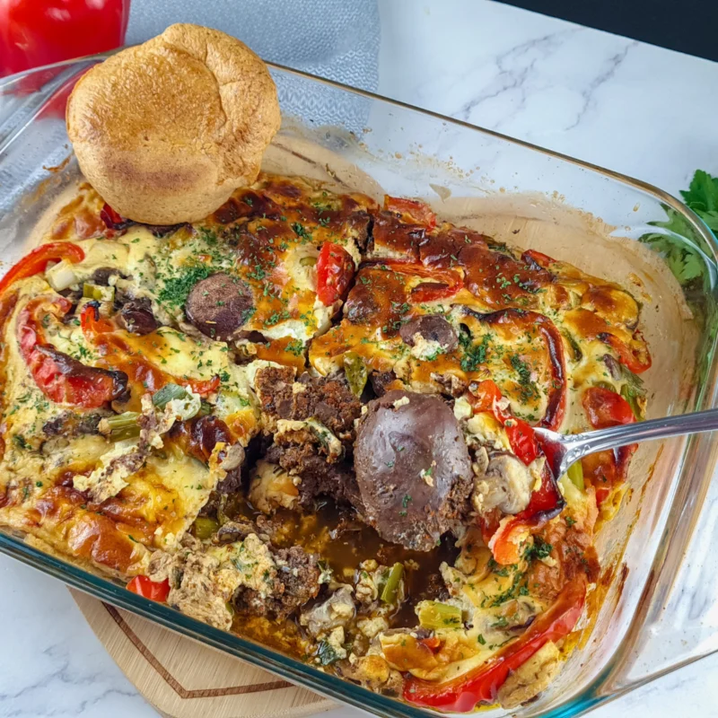 Chicken Liver Casserole – Keto and Gluten Free by rallyrus - FoodSocial