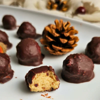 Gingerbread Cottage Cheese Bonbons (High Protein Low Carb)