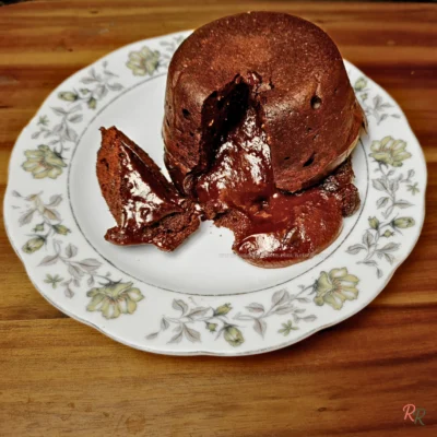 Easy Chocolate Lava Cake – Gluten Free and Keto Friendly