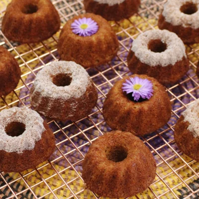 Washington Apple Cider Cake with Cinnamon Sugar Glaze (Dairy Free)