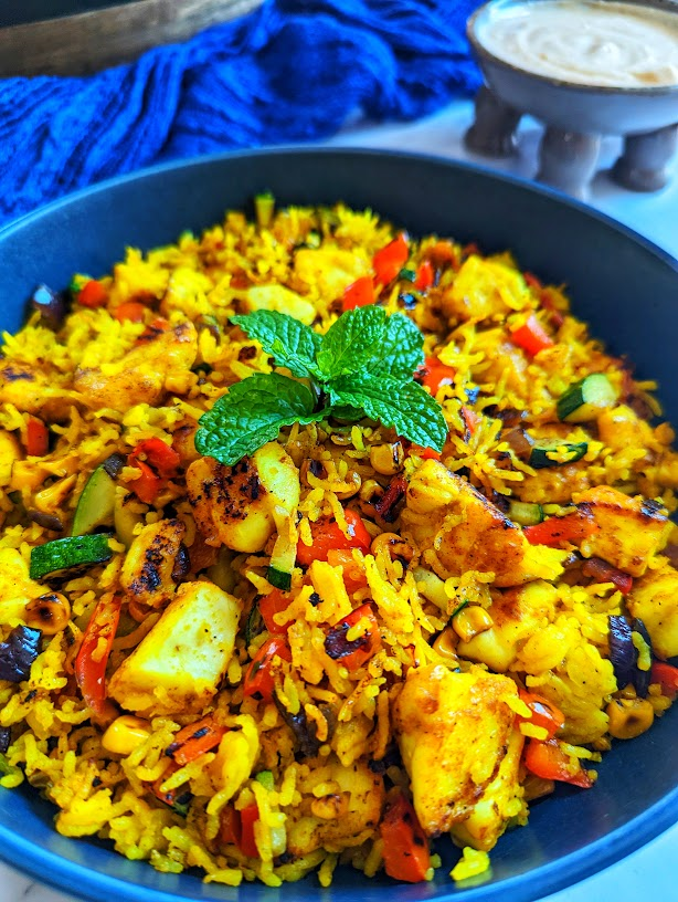 Fish Frying Rice Turmeric Fish Fried Rice by Masala Paleo - FoodSocial
