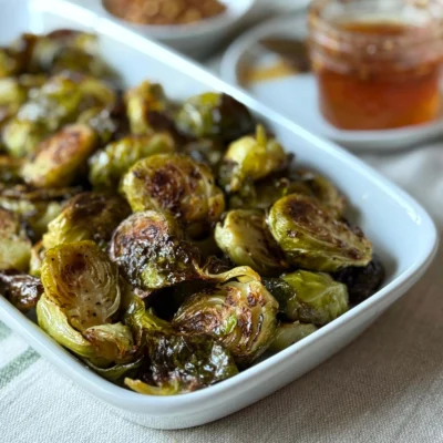 Hot Honey Brussels Sprouts