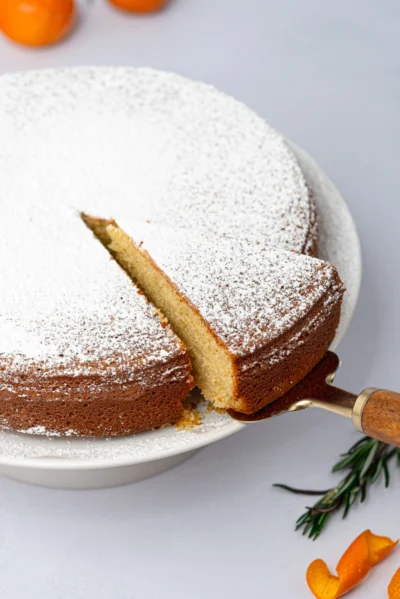 Classic Greek Almond & Olive Oil Cake with Zesty Citrus