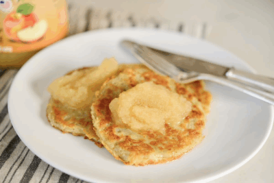 Crispy German Potato Cakes (Kartoffelpuffer)