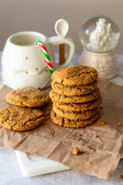 Olive Oil Molasses Cookies