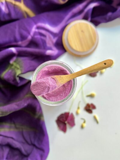 Homemade Ube Superfood Powder