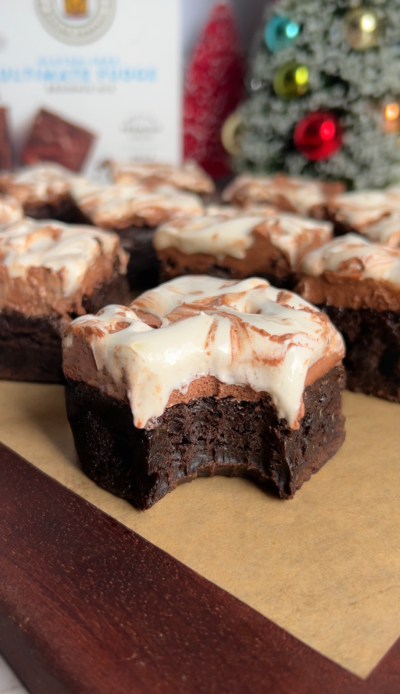 Hot Cocoa Brownies