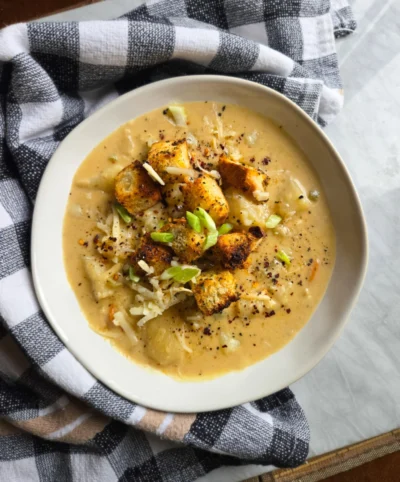 Creamy 4 Cheese Tater Soup