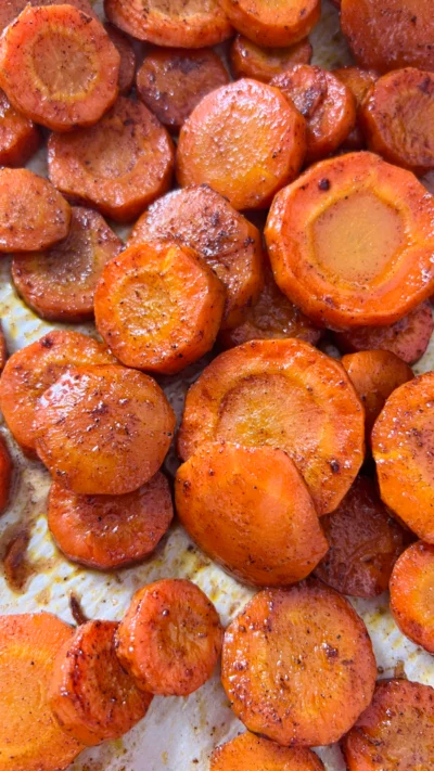 Cinnamon Honey Roasted Carrots