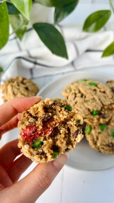 Holiday Monster Cookies (GF)