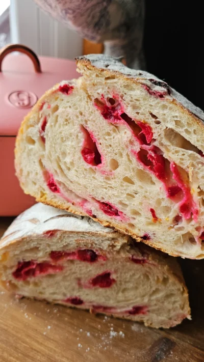 Cranberry Orange Sourdough Bread