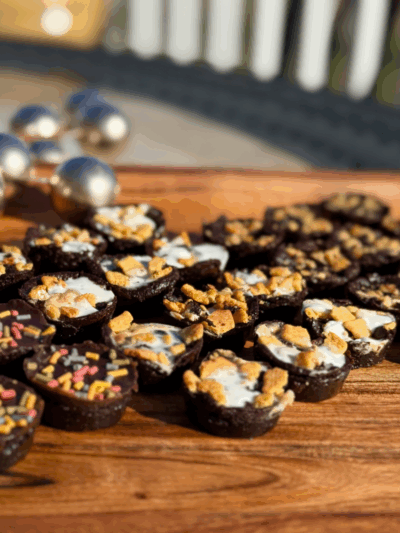 protein brownie bites