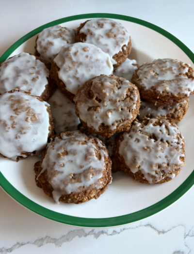 Gingerbread Oatmeal Cookies (GF)
