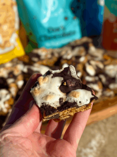 s’mores protein crack
