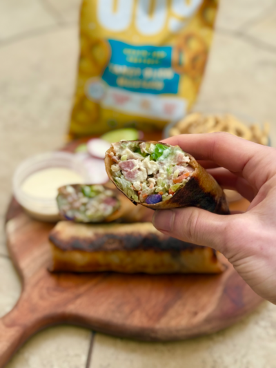 turkey “montecito” crispy coconut wrap