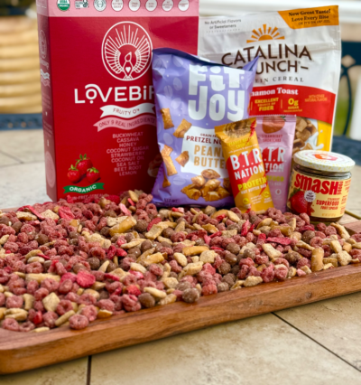 peanut butter & jelly protein puppy chow