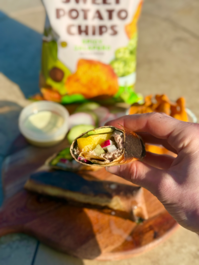 sushi burrito crispy coconut wrap