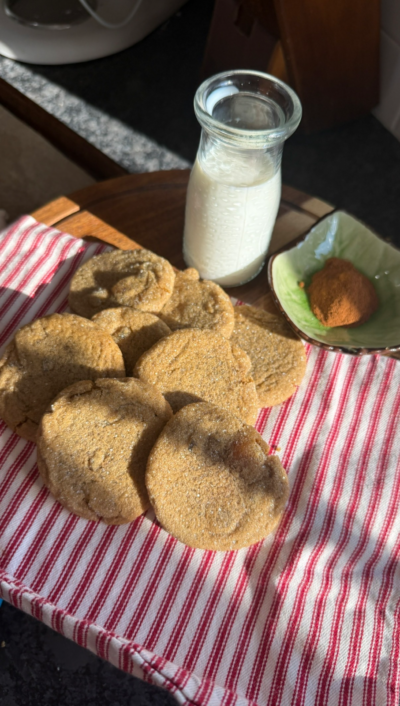 Chewy Ginger Cookies