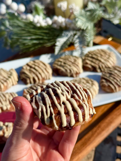 grain-free protein cinnamon rolls