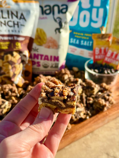 kitchen sink cookie crumble protein bark
