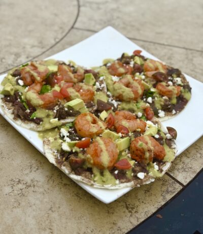 shrimp tostadas