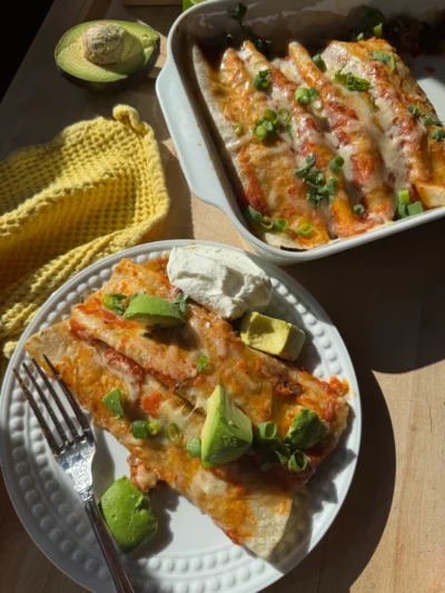 Healthy Beef Enchiladas