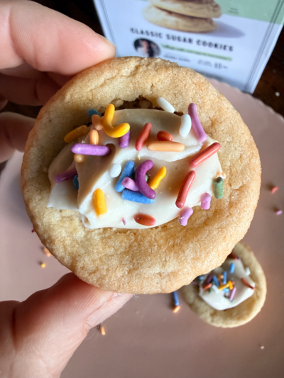 Cheesecake cookie bites