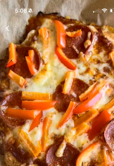 High protein gluten free pizza crust
