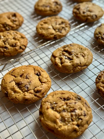 Espresso Dark Chocolate Chip Cookies