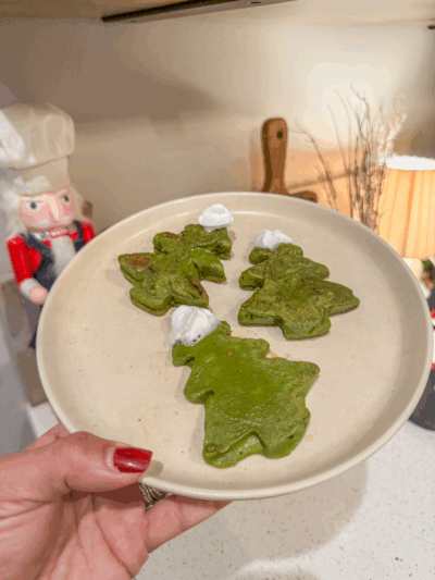 Christmas Tree Pancakes