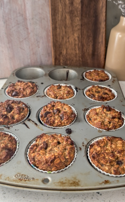 Chocolate Chip Banana Muffins