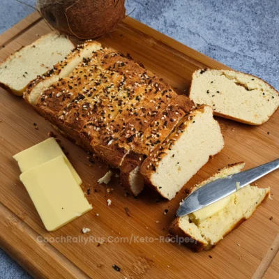 Cottage Cheese Bread with Coconut Flour