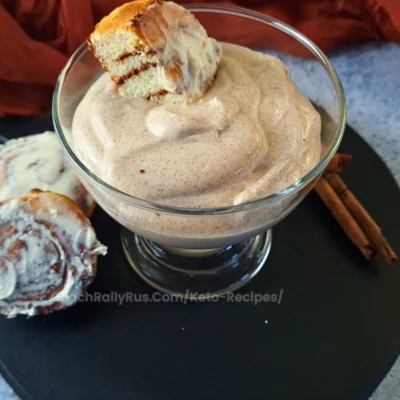5-Minute Easy Keto Cottage Cheese Cinnamon Roll Parfait