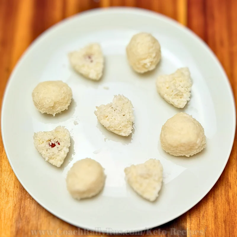 Coconut Clouds: Raffaello Keto Fat Bombs, Low Carb Delight by rallyrus - FoodSocial