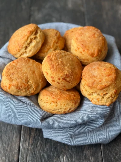 Sourdough Cheddar Biscuits