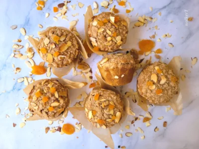 Apricot Almond Muffins (Vegan)