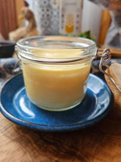 Cornmilk Vanilla Custard Sauce