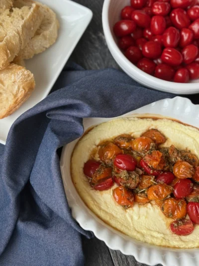 Baked Goat Cheese Dip