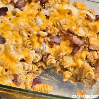 Chicken Bacon Pasta Bake
