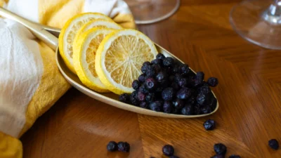 Blueberry Lemon Thyme Dip