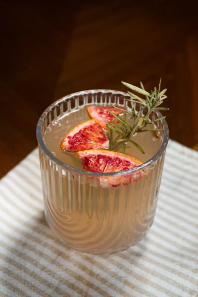 Blood Orange Gin Fizz