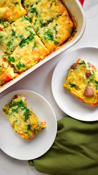 Potato Veggie Egg Bake